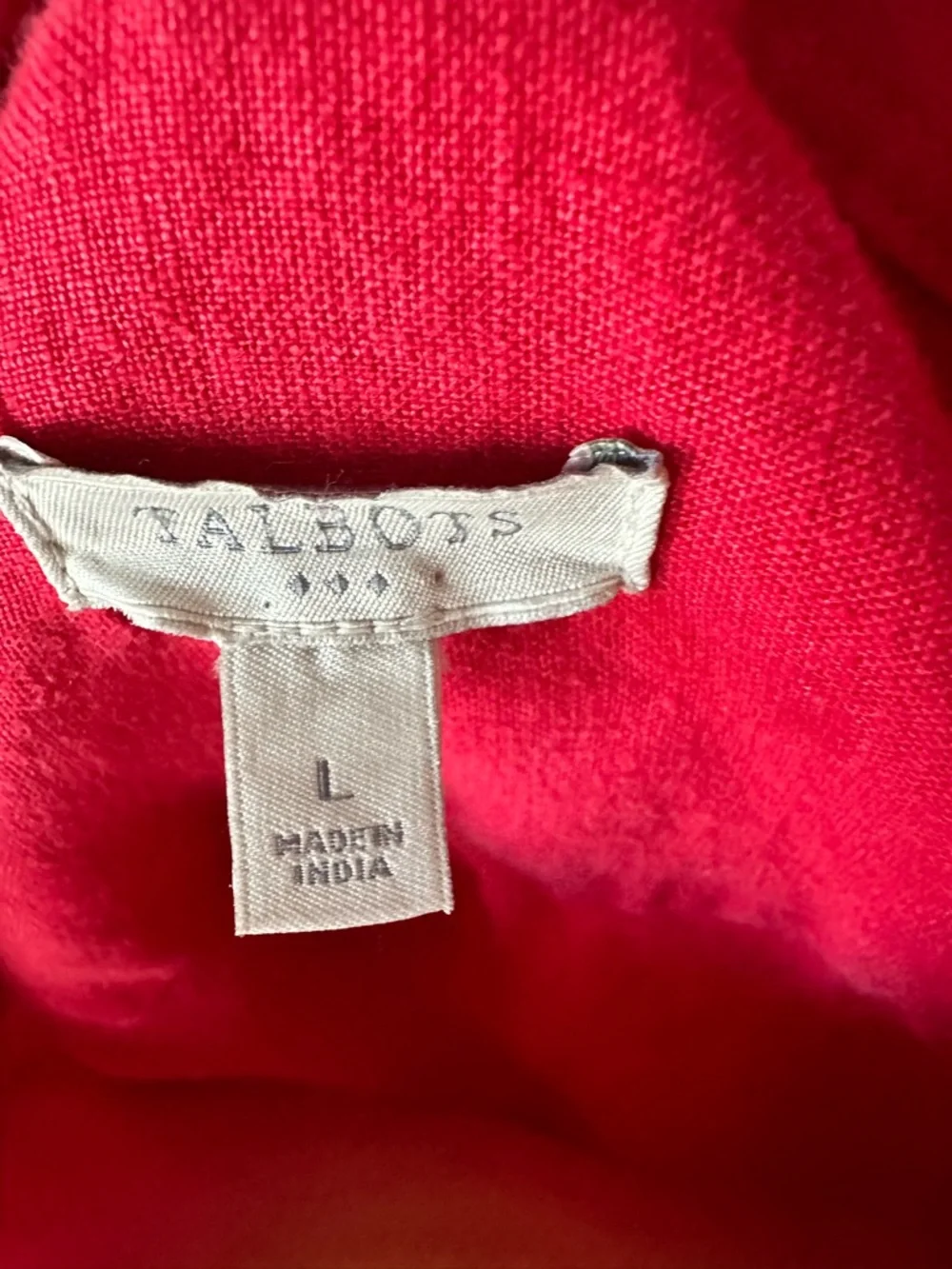 Talbots Linen Button Up Shirt - Picture 7 of 10